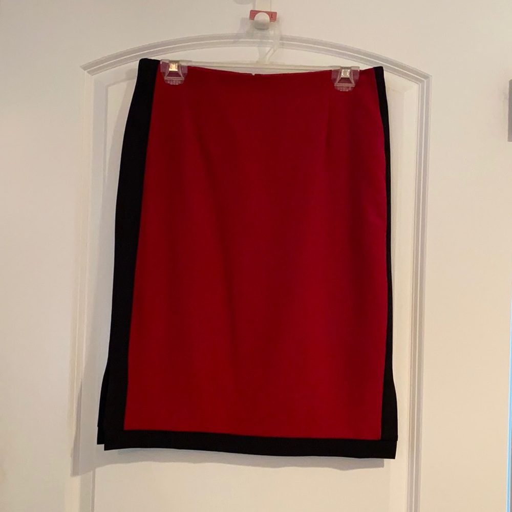 Size 6 red pencil skirt
